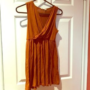 Forever 21 burnt orange sun dress